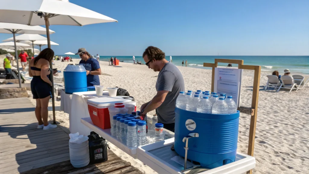 beach necessities