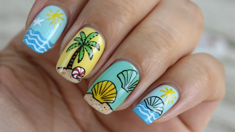 beach nails