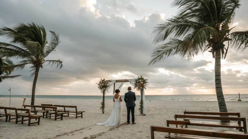 beach wedding aesthetic