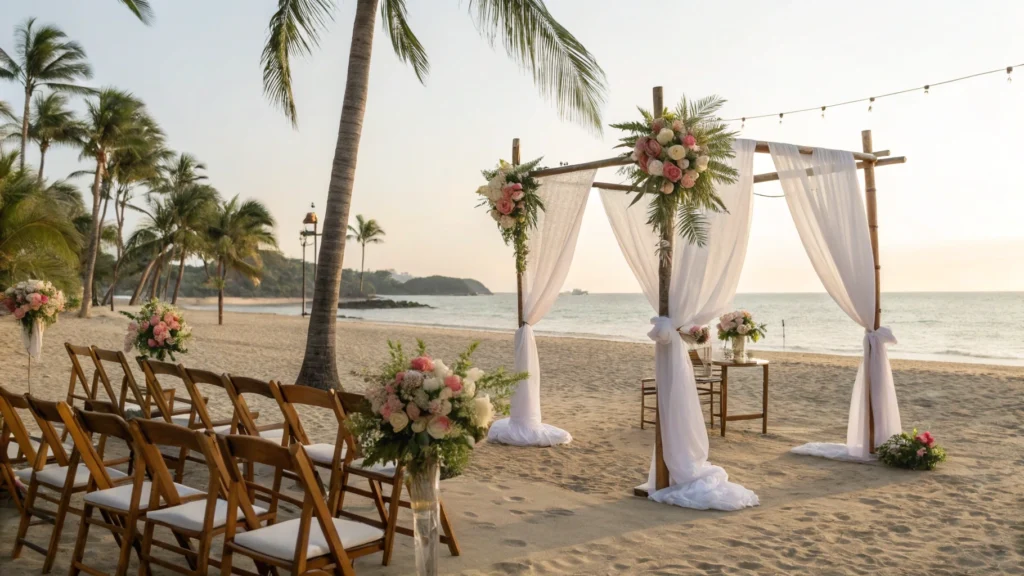 beach wedding aesthetic