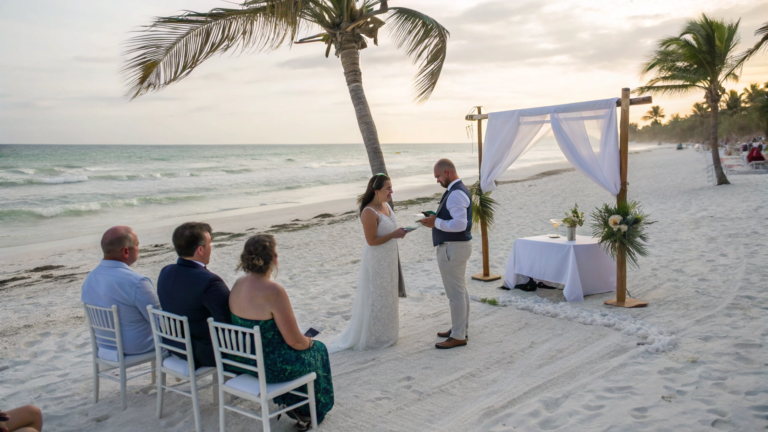 small beach weddings