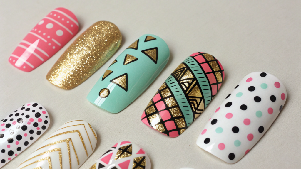 tropical nails