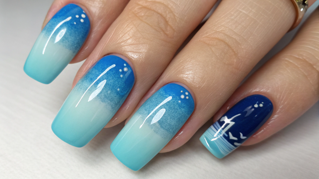 vacation nails summer